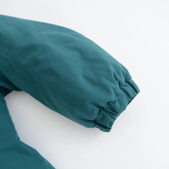 Vintage Sequence Green  Puffer 80% Down w/ Real Feathers Size 14 - Picture 9 of 16